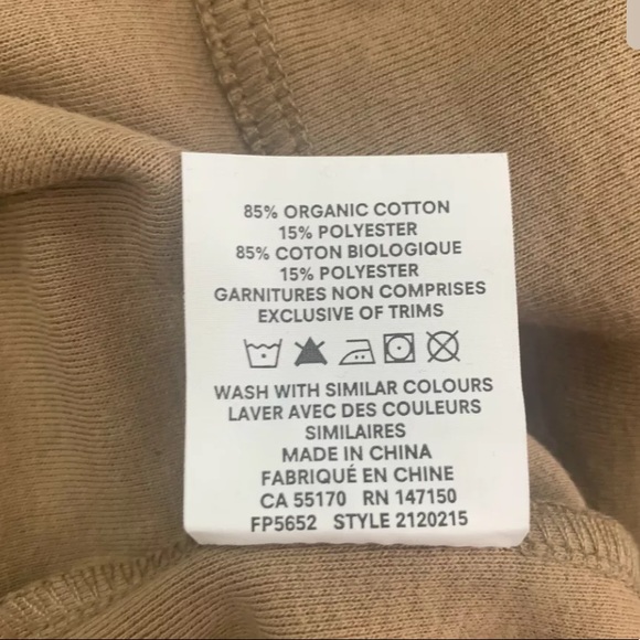 Frank and Oak The Good Cotton Boxy Mockneck Sweatshirt - Picture 6 of 7